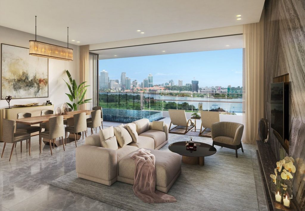 Tầm nhìn view trực diện sông Sài Gòn
