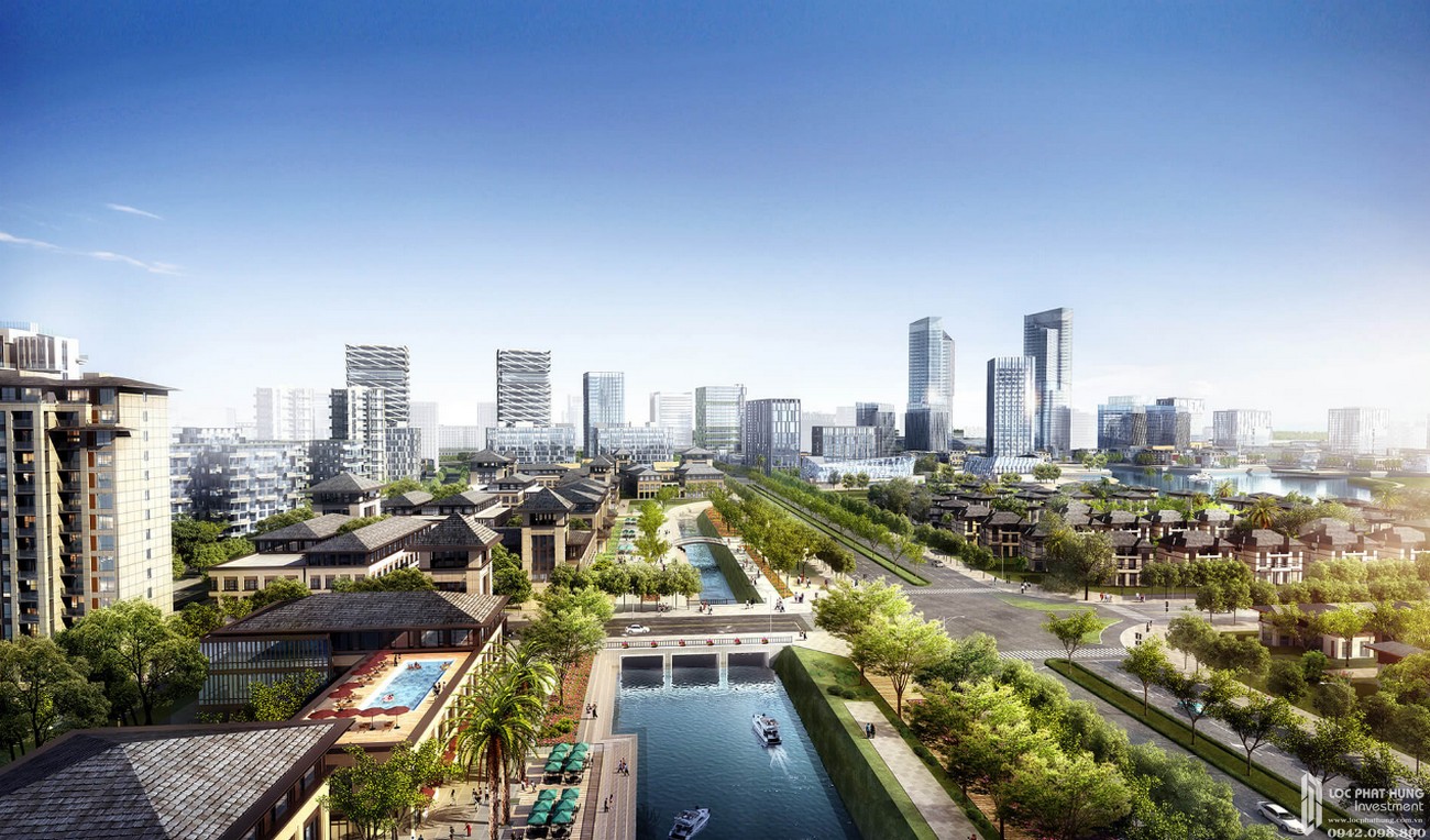 Phối cảnh tổng thể của dự án SwanPark