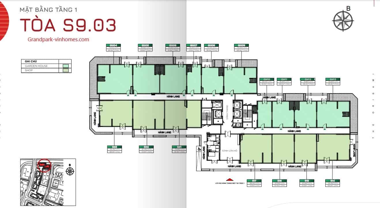 shophouse tòa s903