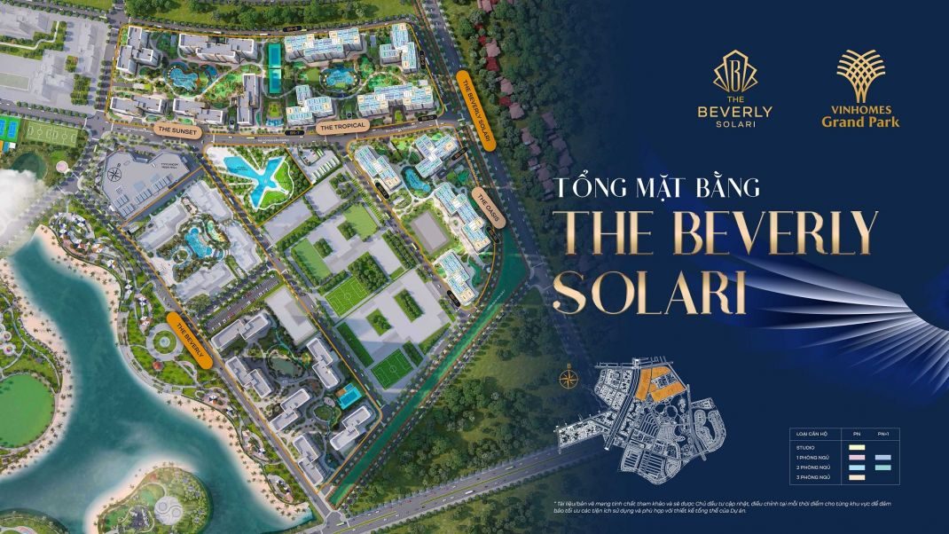 Mặt bằng The Beverly Solari