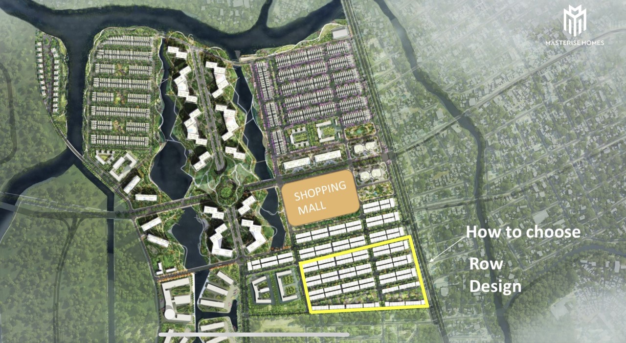 Mặt bằng tổng thể khu đô thị The Global City Quận 2 (thành phố Thủ Đức)
