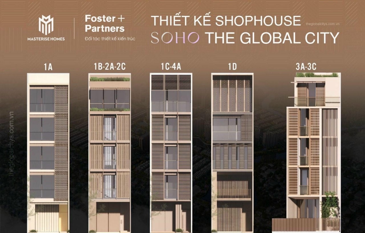 Mẫu thiết kế shop The Global City