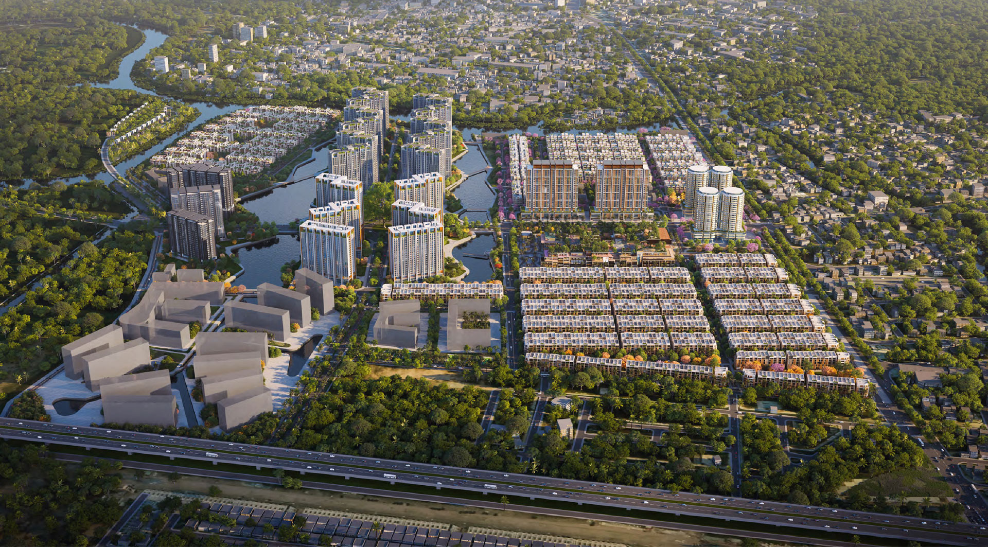 Phối cảnh dự án The Global City