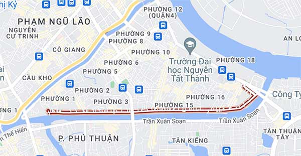 Mở rộng đường Tôn Thất Thuyết Quận 4