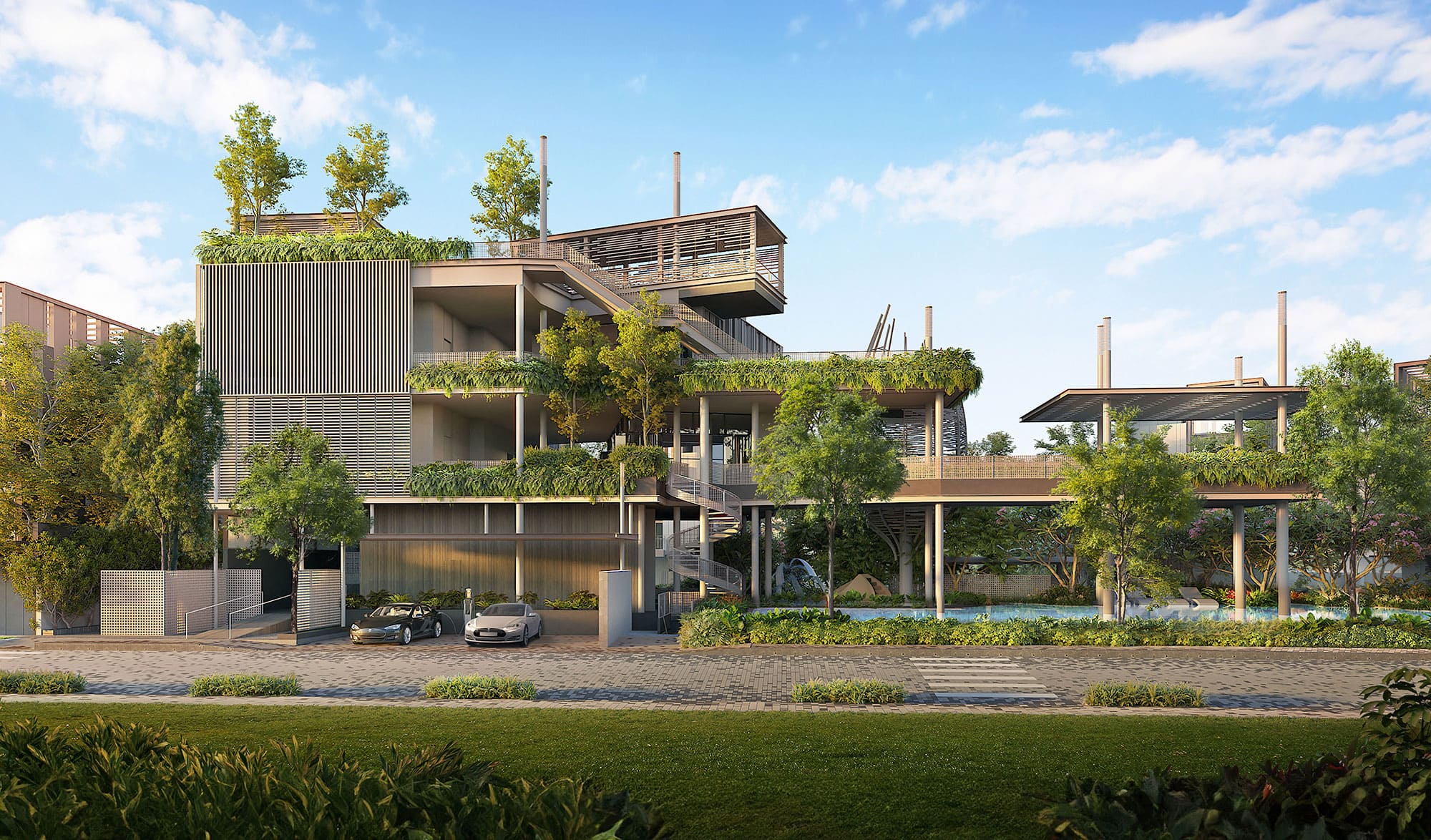 Hệ thống tiện ích tại dự án Sycamore CapitaLand hướng đến các yếu tố sức khỏe và bền vững. Hệ thống tiện ích tại dự án Sycamore CapitaLand hướng đến các yếu tố sức khỏe và bền vững.
